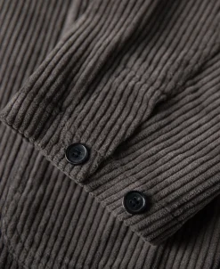 Online 1960s Corduroy Pocket Sport Coat - Gray Jackets&coats