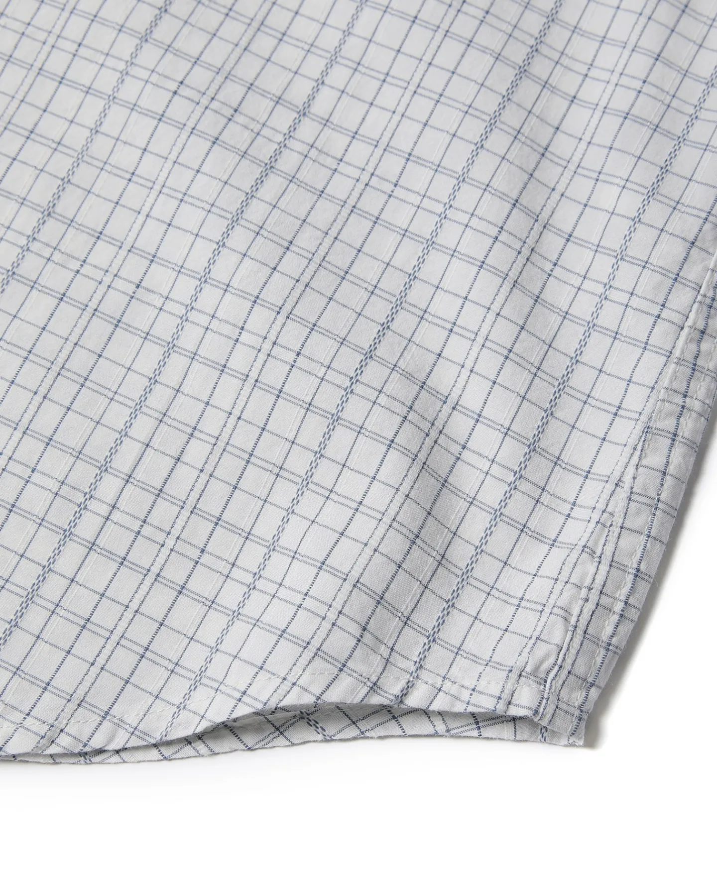 Fashion 1930s Dobby Grid Check Spearpoint Collar Dress Shirt Long Sleeve Shirts | Shirts
