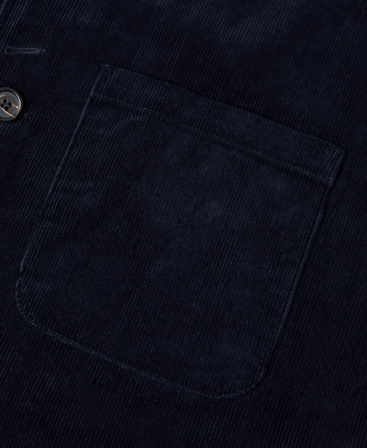 Sale 1940s French Indigo Corduroy Chore Coat Jackets&coats