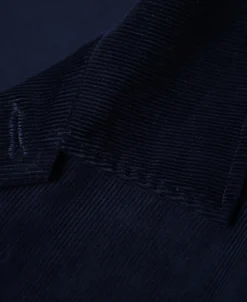 Sale 1940s French Indigo Corduroy Chore Coat Jackets&coats
