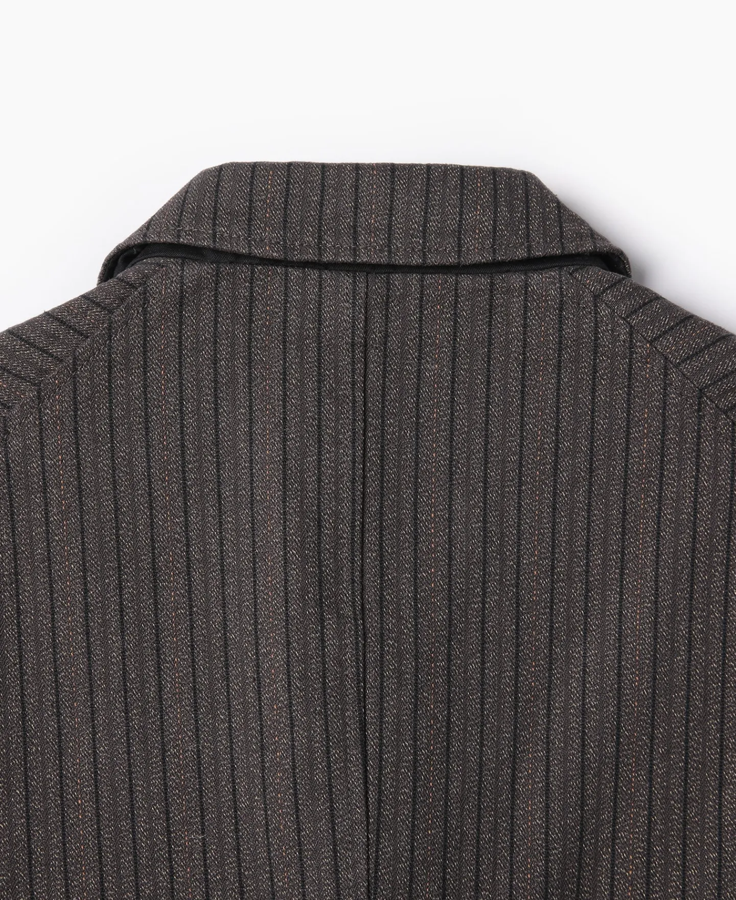 Best 1900s French Salt & Pepper Striped Chambray Sack Jacket Jackets&coats