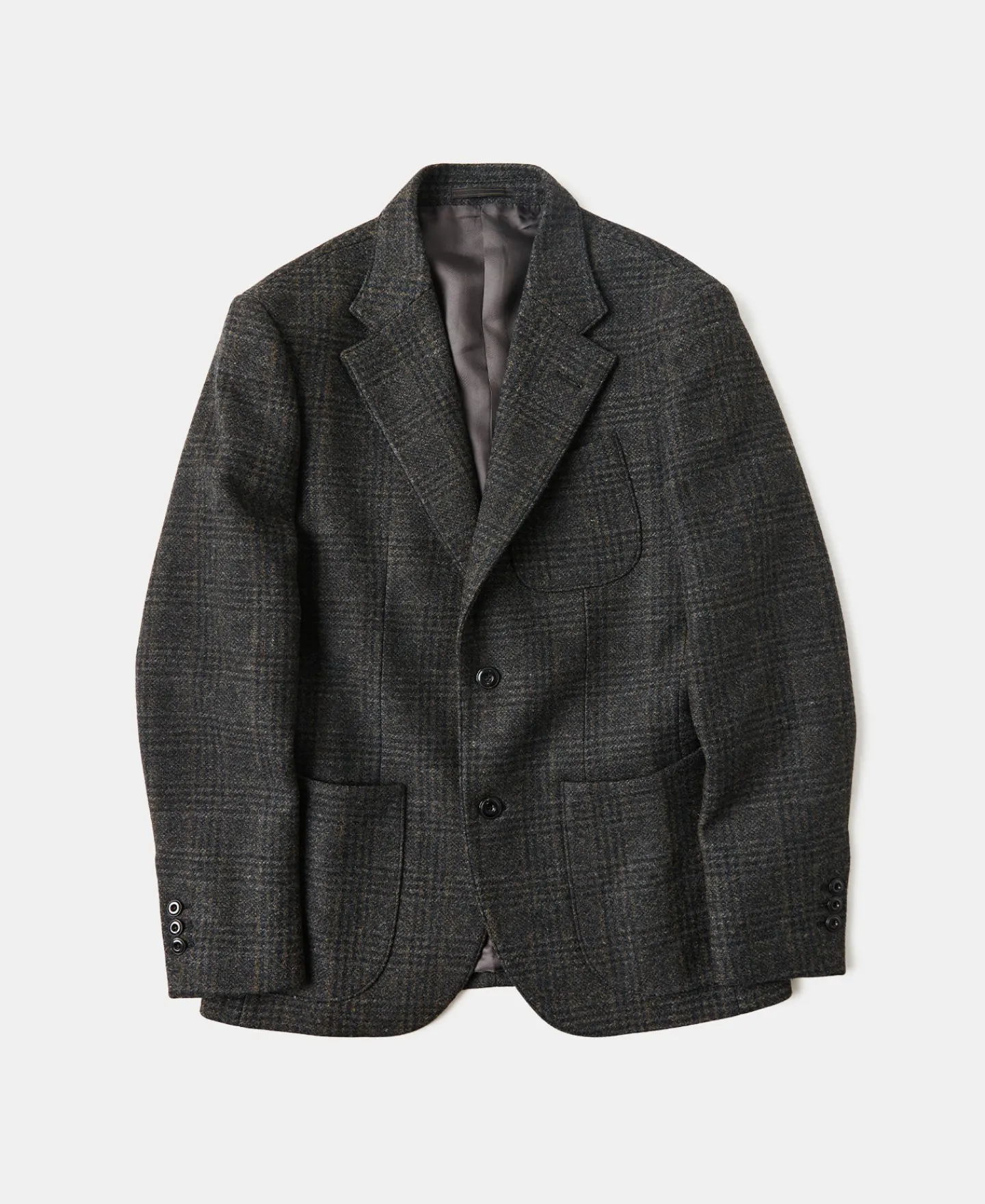 Discount 1930s Glen Plaid Tweed Suit Jacket Jackets&coats