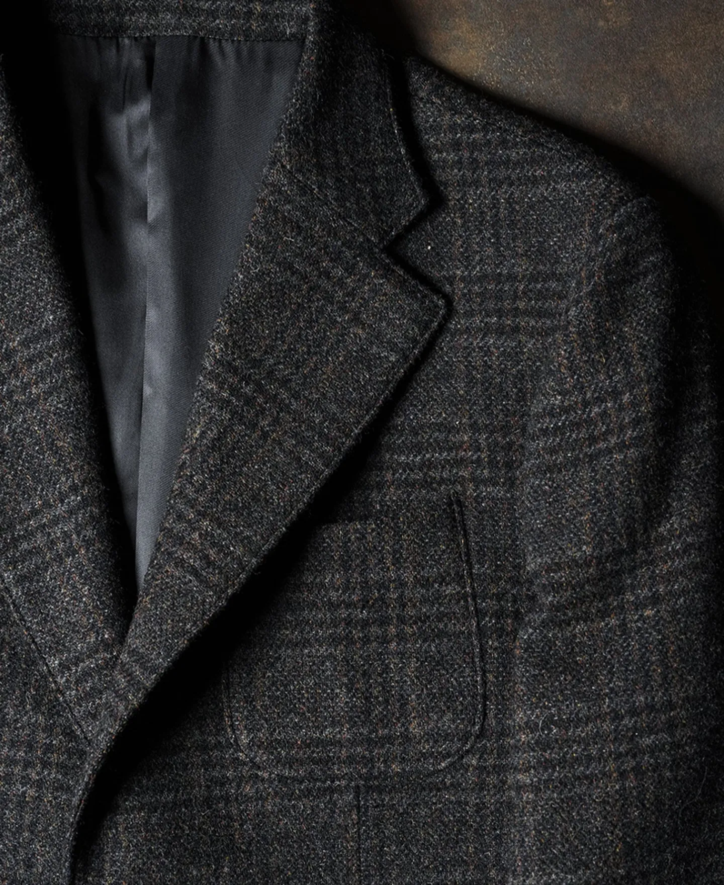 Discount 1930s Glen Plaid Tweed Suit Jacket Jackets&coats