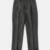 Fashion 1930s Glen Plaid Tweed Suit Trousers Pants&trousers