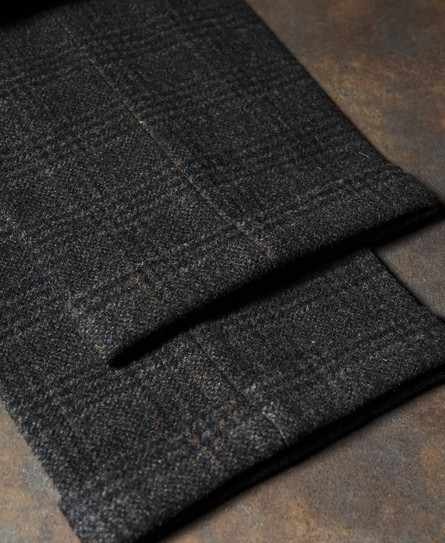 Fashion 1930s Glen Plaid Tweed Suit Trousers Pants&trousers