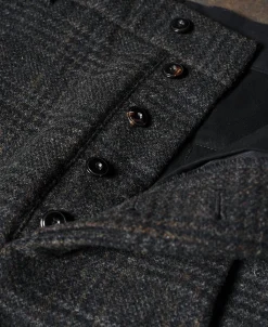 Fashion 1930s Glen Plaid Tweed Suit Trousers Pants&trousers