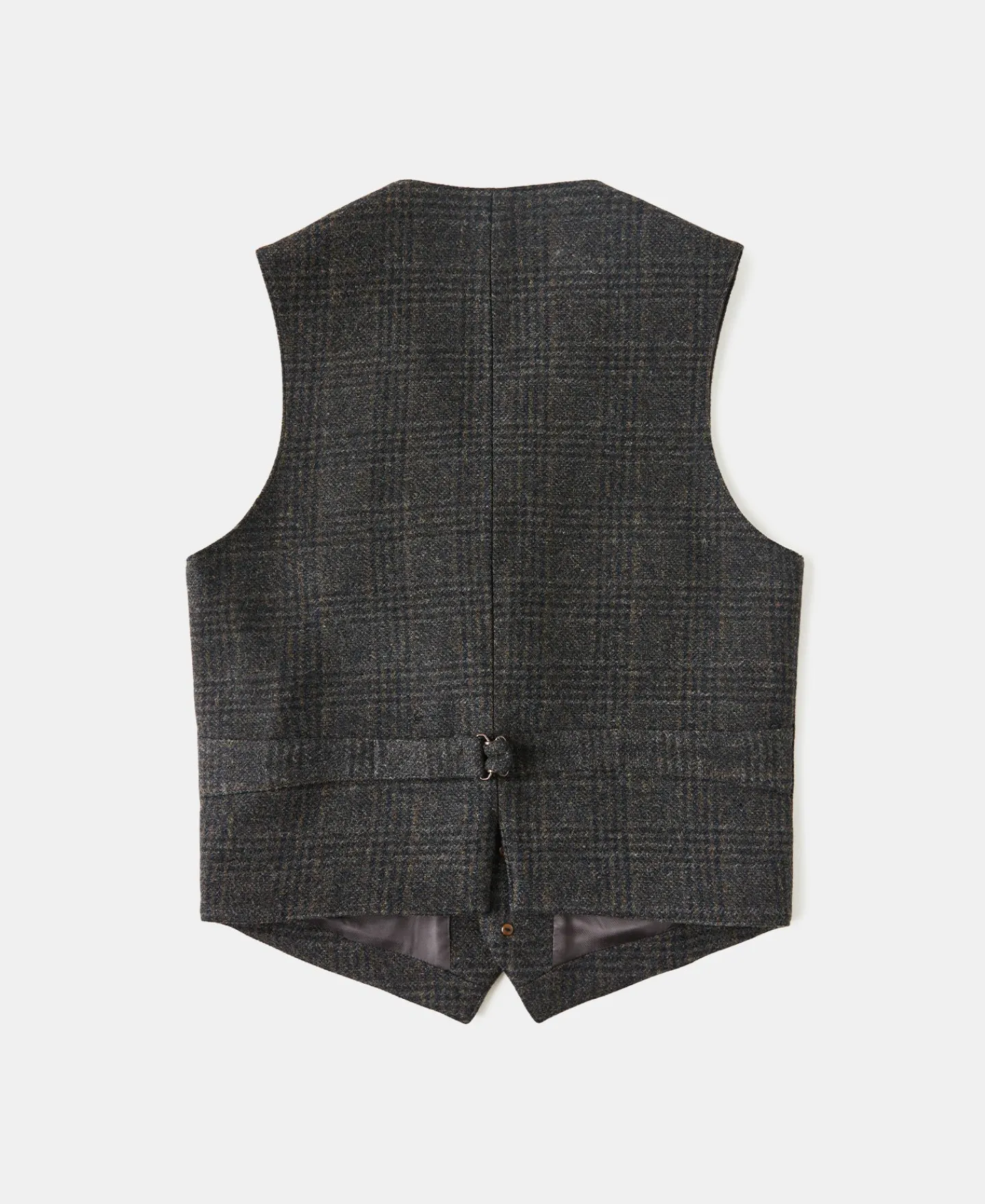 Outlet 1930s Glen Plaid Tweed Suit Vest Waistcoats