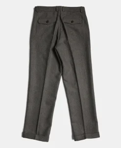 Hot 1920s Herringbone Tweed Trousers Pants&trousers