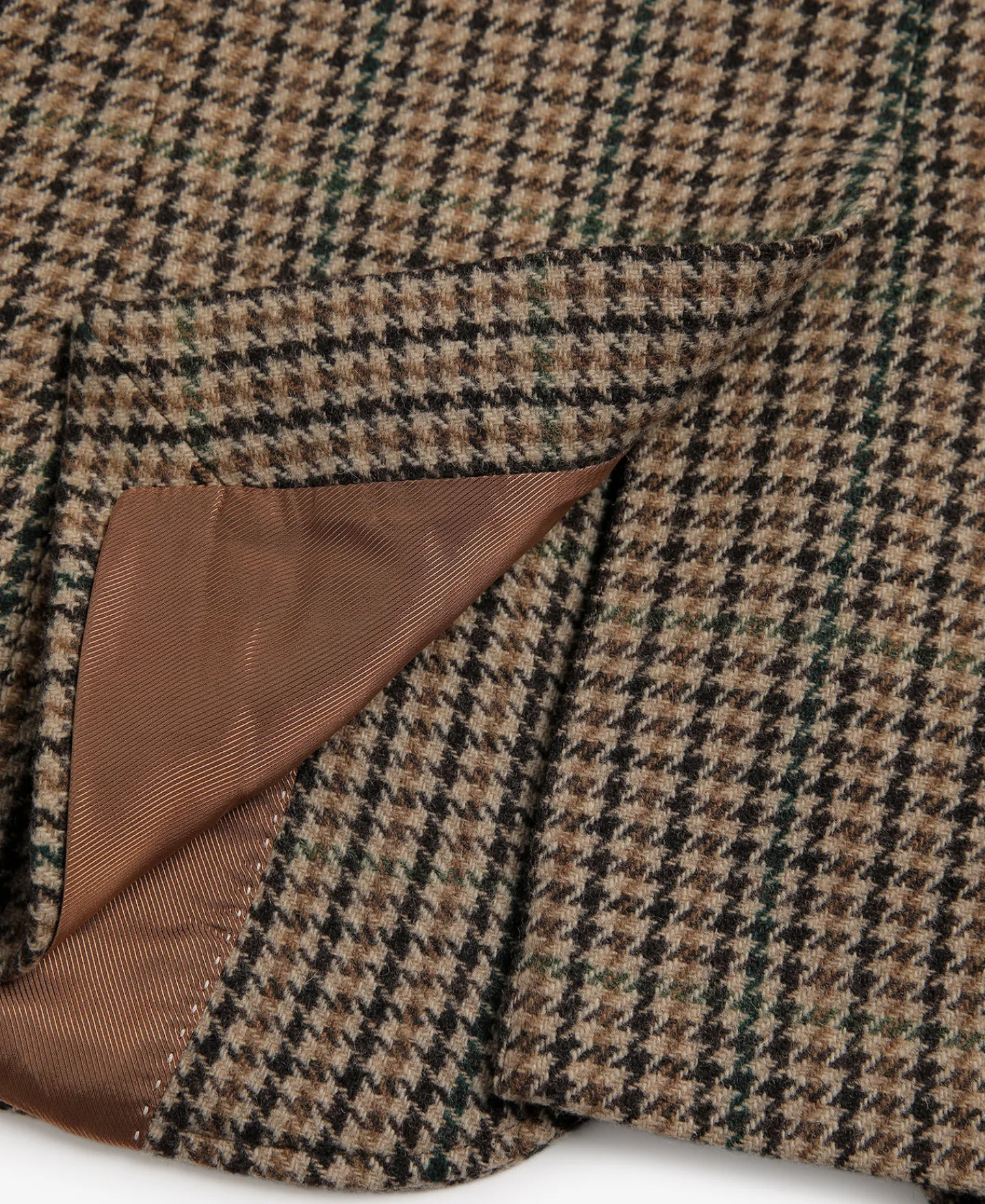 Fashion 1950s Houndstooth Tweed Blazer Jackets&coats