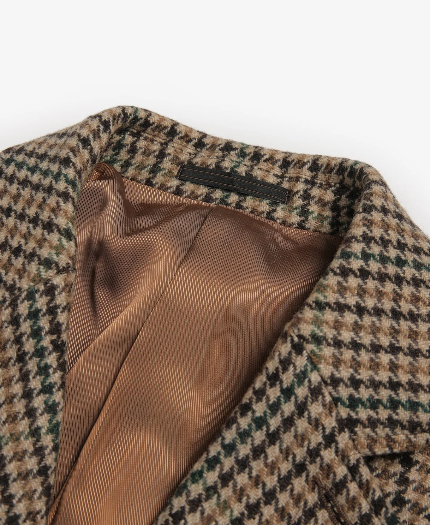Fashion 1950s Houndstooth Tweed Blazer Jackets&coats