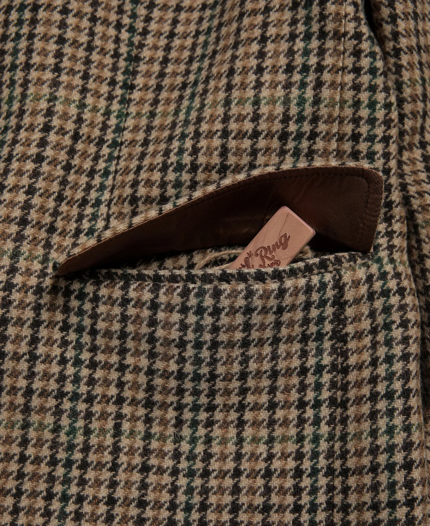 Fashion 1950s Houndstooth Tweed Blazer Jackets&coats