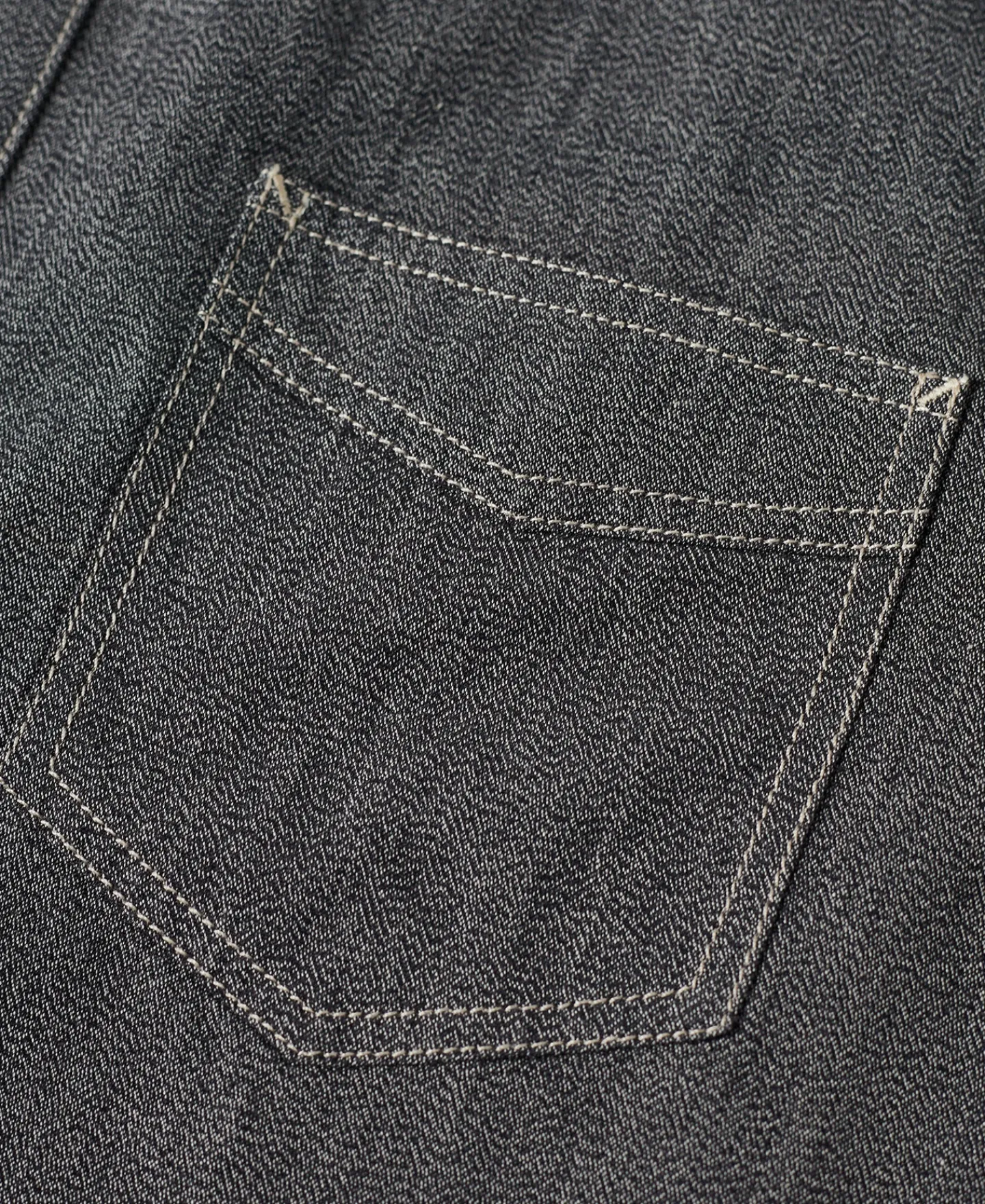 Best 1930s Jaspé Workshirt - Dark Gray Long Sleeve Shirts | Shirts