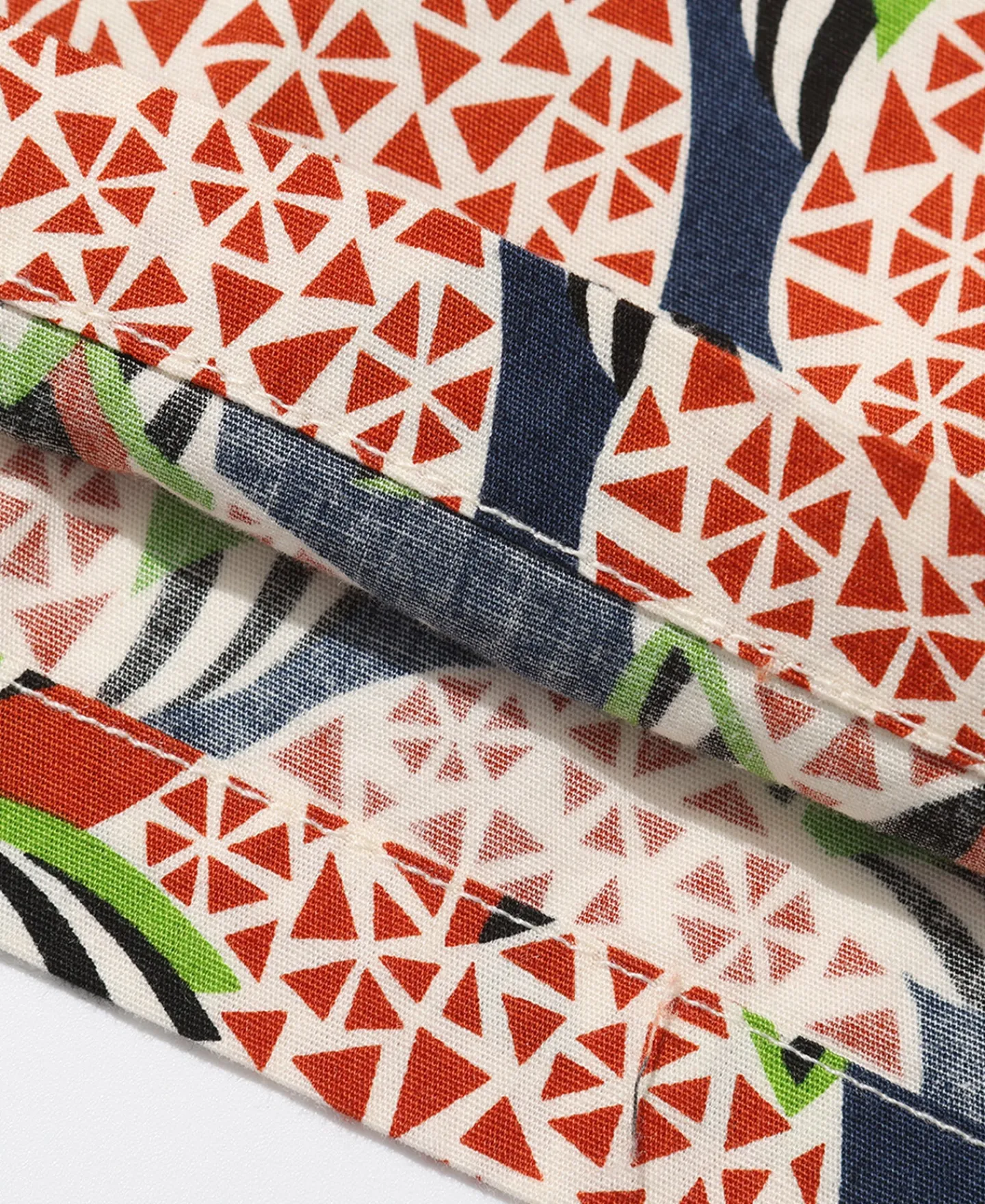 New 1940s Pop Art Aloha Shirt - Navy/Red Short Sleeve Shirts | Shirts