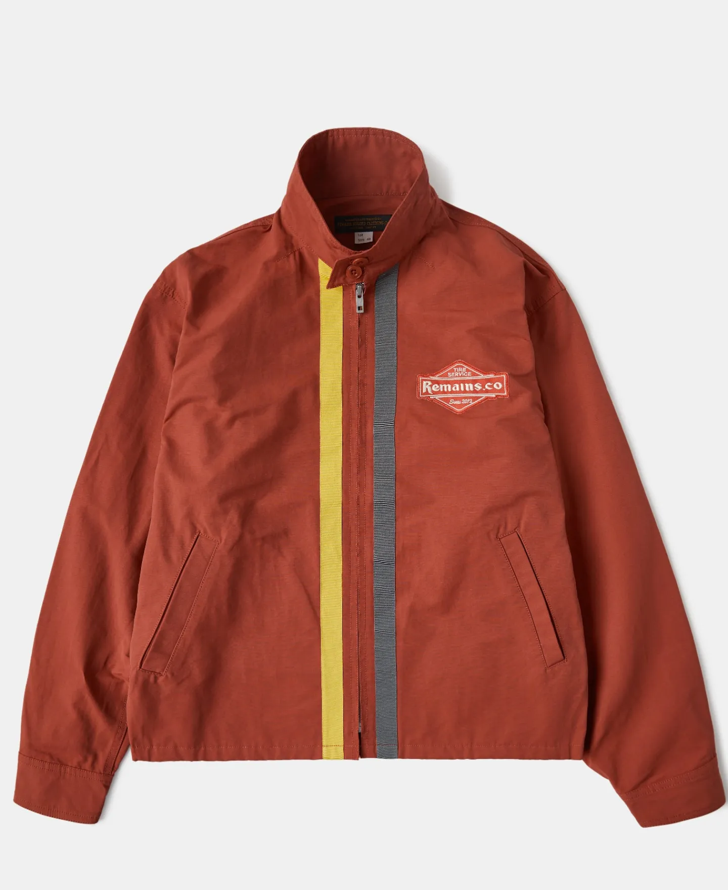 Clearance 1960s Racer Short Cut Jacket - Red Jackets&coats