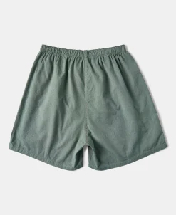 Hot 1950s Retro Salt & Pepper Boxer Shorts - Sage Tank Tops&vests&boxers