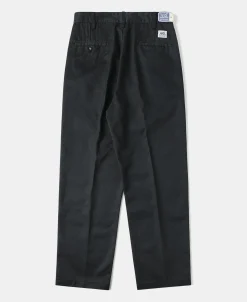 New 1970s Straight-Leg Work Pants - Black Pants&trousers