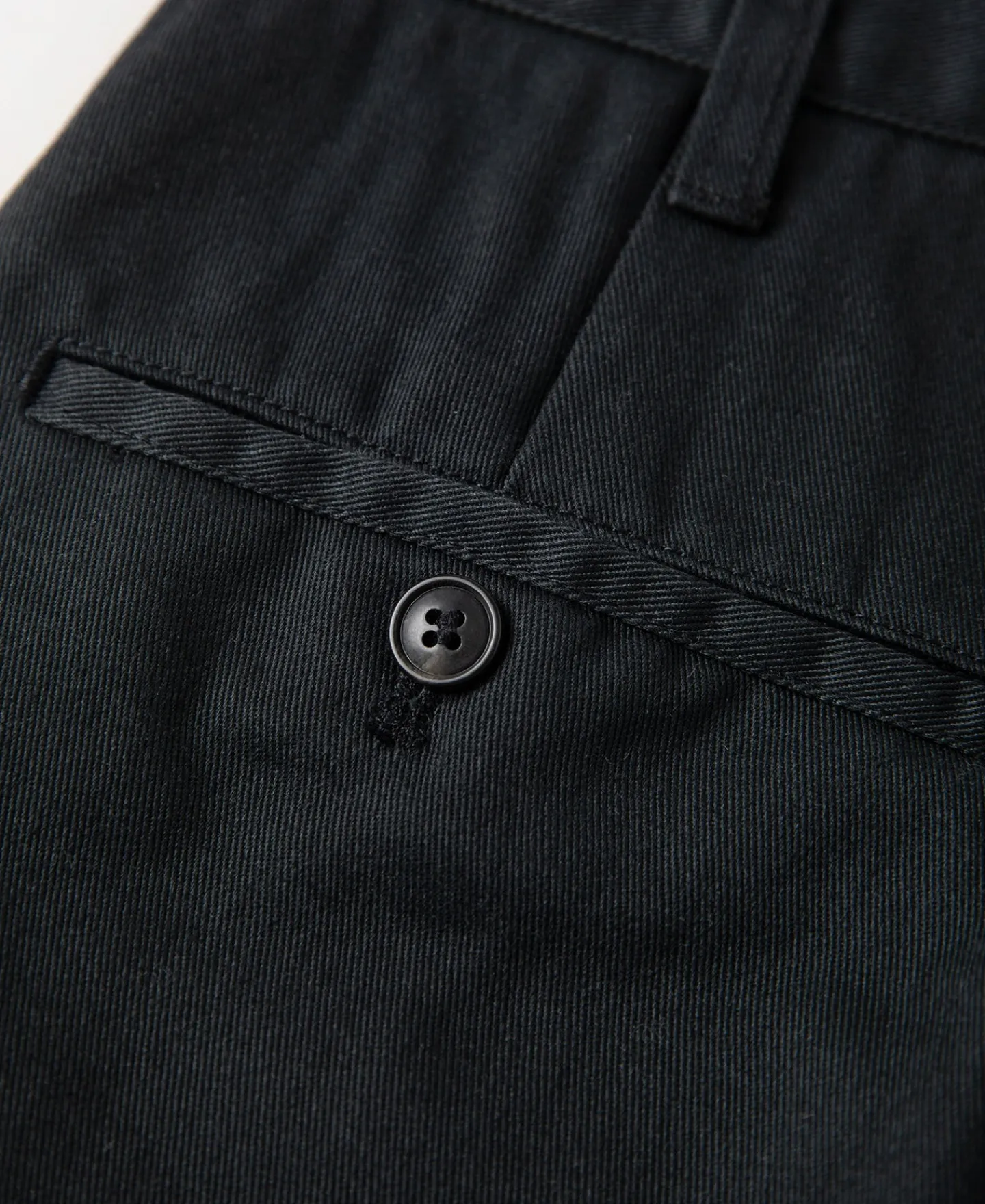 New 1970s Straight-Leg Work Pants - Black Pants&trousers