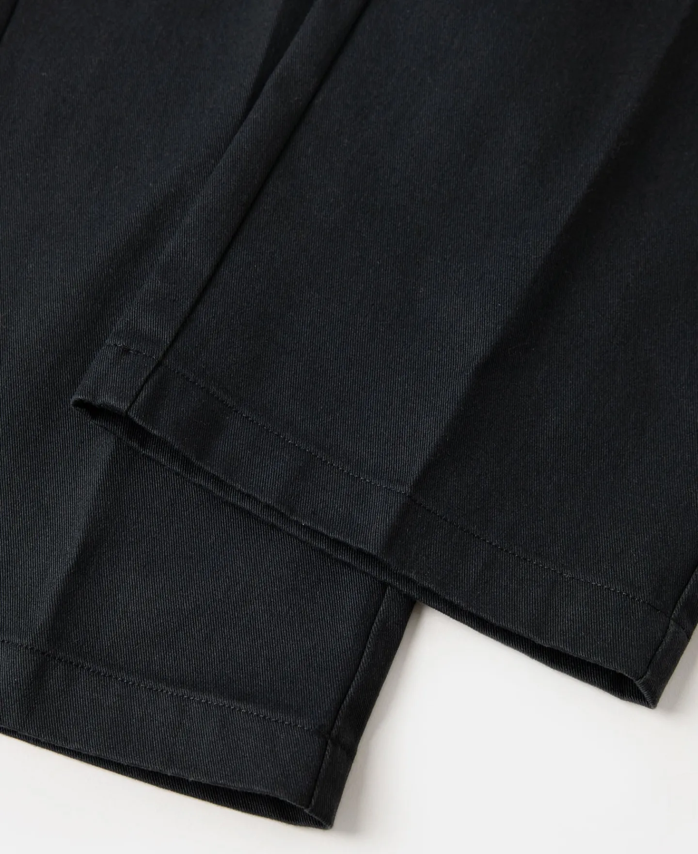 New 1970s Straight-Leg Work Pants - Black Pants&trousers