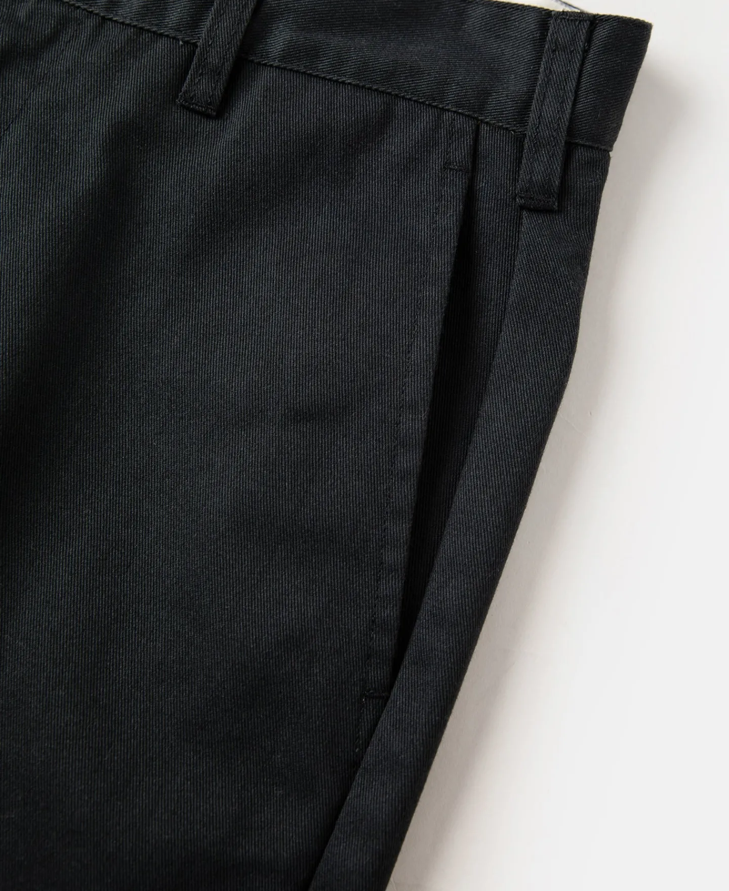 New 1970s Straight-Leg Work Pants - Black Pants&trousers