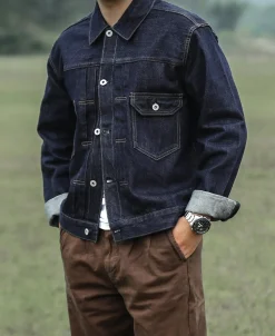 Discount 1950s Type 2 Selvedge Denim Jacket Jackets&coats | Denim Jackets