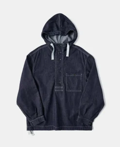 Fashion 1940s USN Denim Deck Smock - Indigo Jackets&coats | Denim Jackets