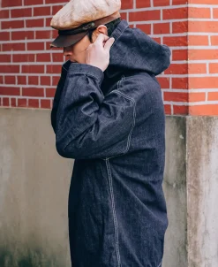 Fashion 1940s USN Denim Deck Smock - Indigo Jackets&coats | Denim Jackets