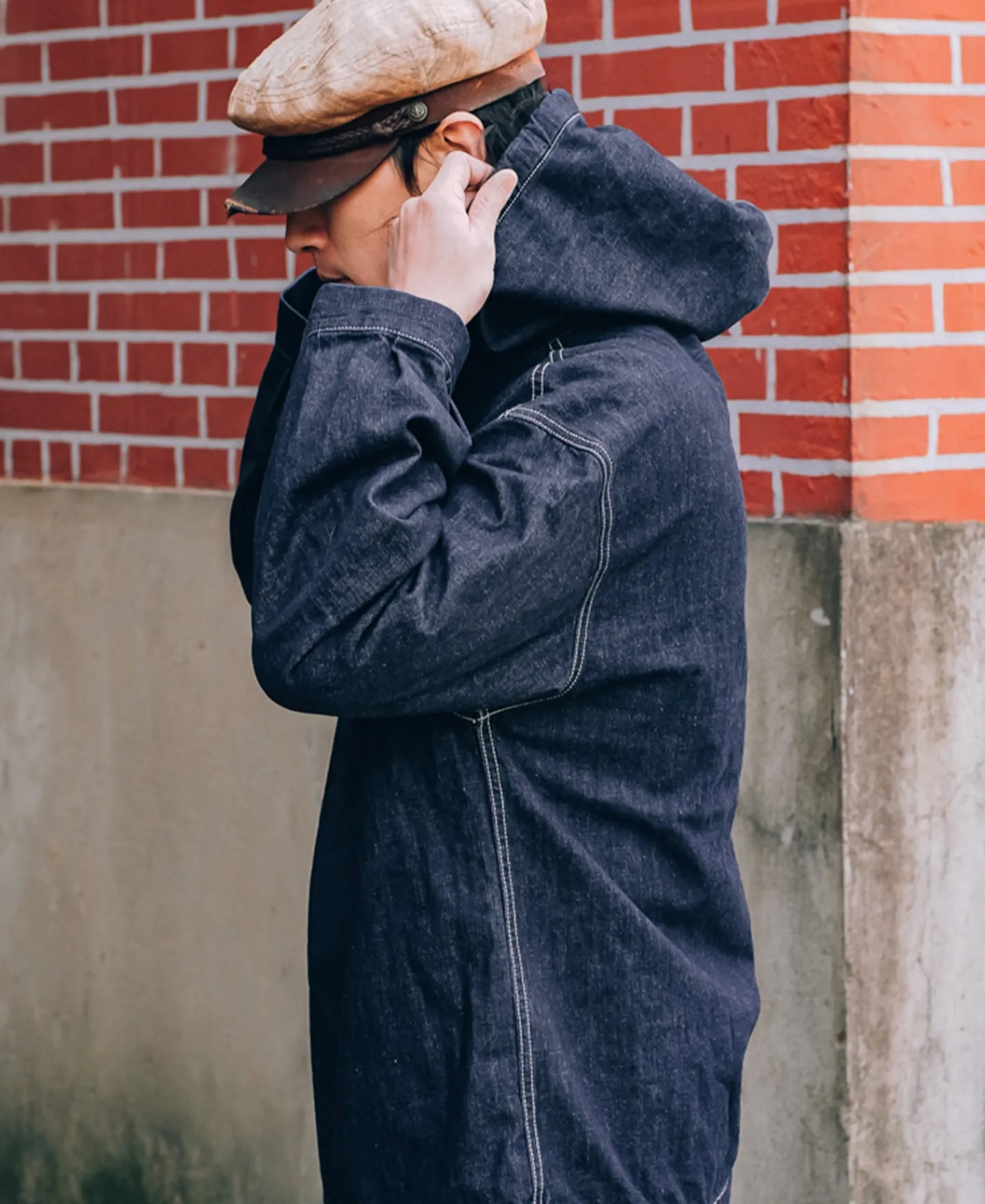 Fashion 1940s USN Denim Deck Smock - Indigo Jackets&coats | Denim Jackets