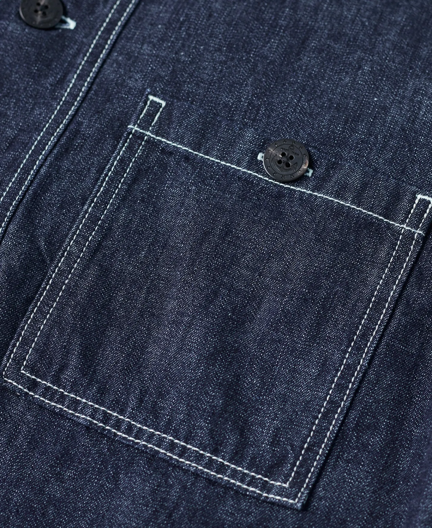 Fashion 1940s USN Denim Deck Smock - Indigo Jackets&coats | Denim Jackets