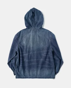 Outlet 1940s USN Denim Deck Smock - Washed Indigo Jackets&coats | Denim Jackets