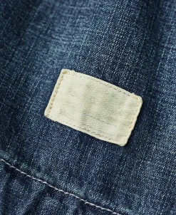 Outlet 1940s USN Denim Deck Smock - Washed Indigo Jackets&coats | Denim Jackets