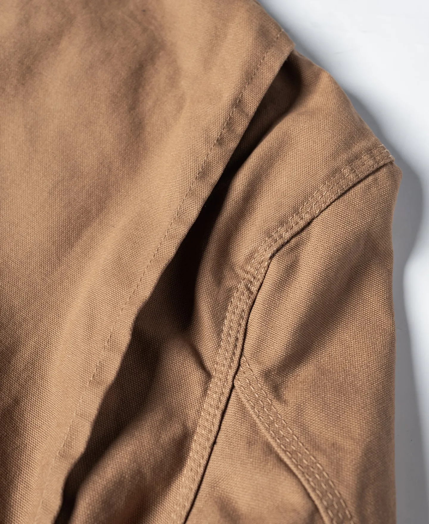 Fashion 1950s Utility Chore Jacket - Light Brown Jackets&coats