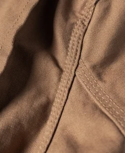 Fashion 1950s Utility Chore Jacket - Light Brown Jackets&coats