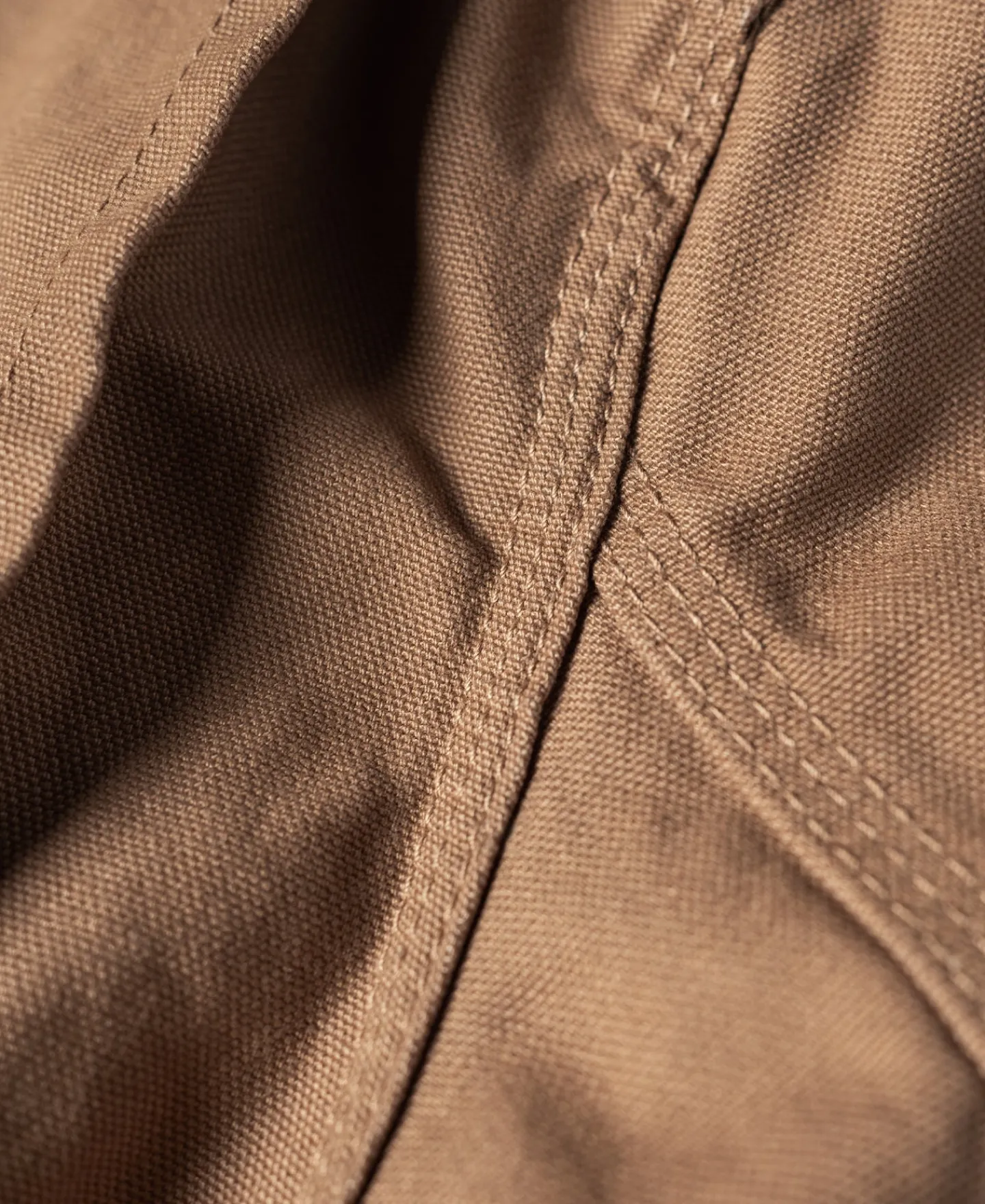 Fashion 1950s Utility Chore Jacket - Light Brown Jackets&coats