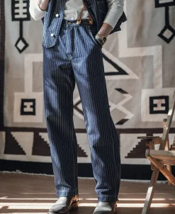 Outlet 1920s Wabash Railway Work Pants Denim | Pants&trousers