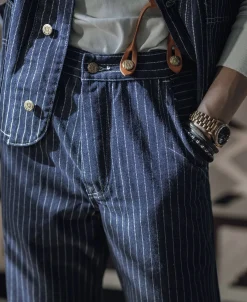 Outlet 1920s Wabash Railway Work Pants Denim | Pants&trousers