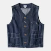 Fashion 1930s Wabash Railway Work Vest Waistcoats | Denim