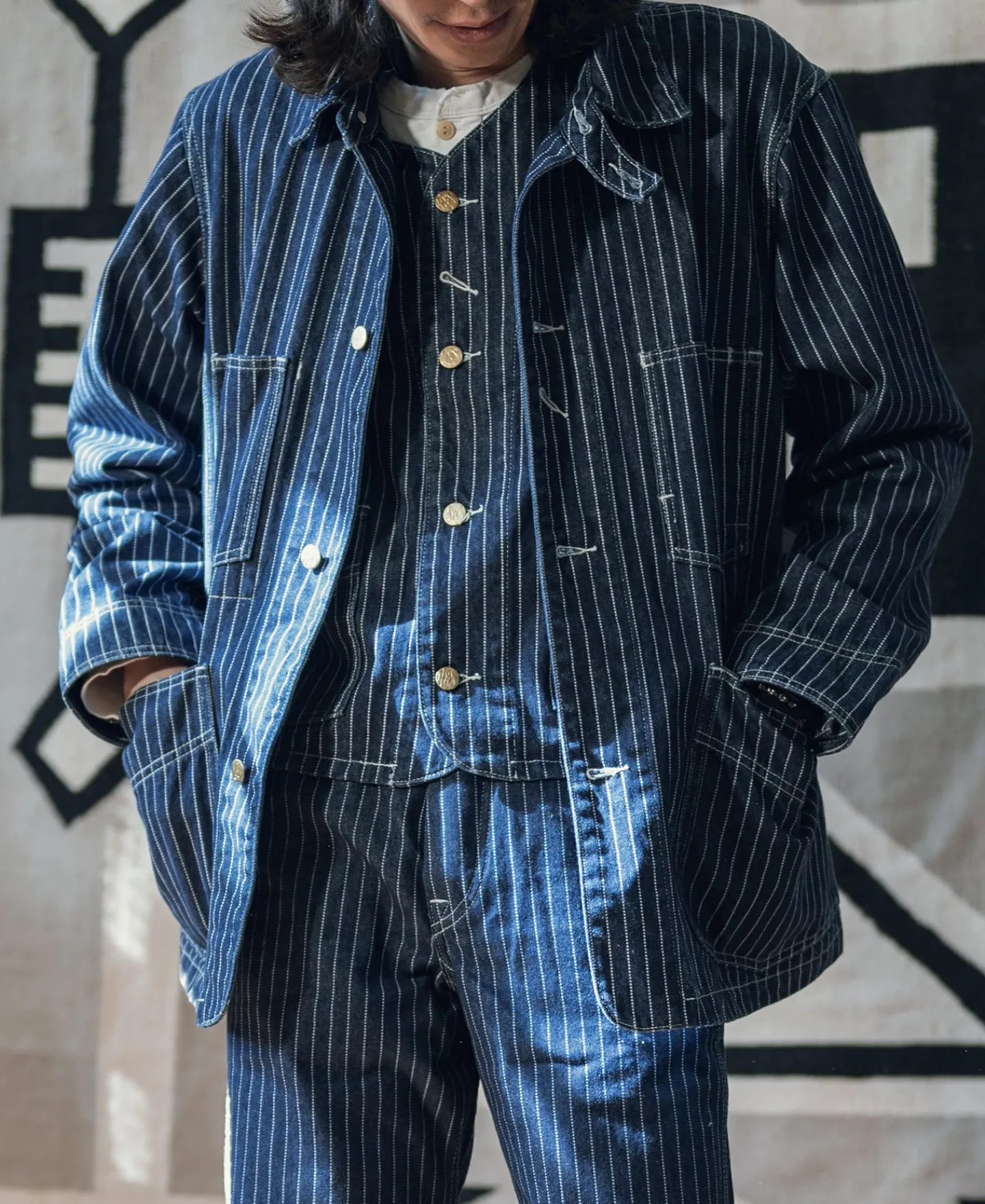 Fashion 1930s Wabash Railway Work Vest Waistcoats | Denim