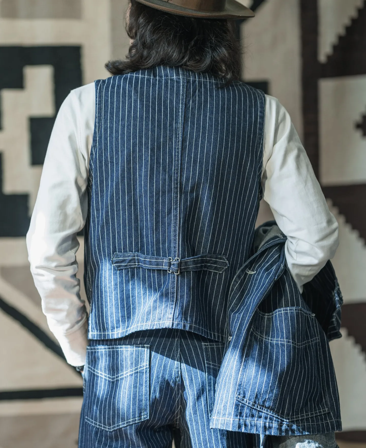Fashion 1930s Wabash Railway Work Vest Waistcoats | Denim