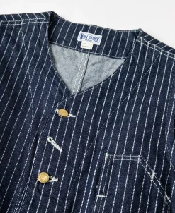 Fashion 1930s Wabash Railway Work Vest Waistcoats | Denim