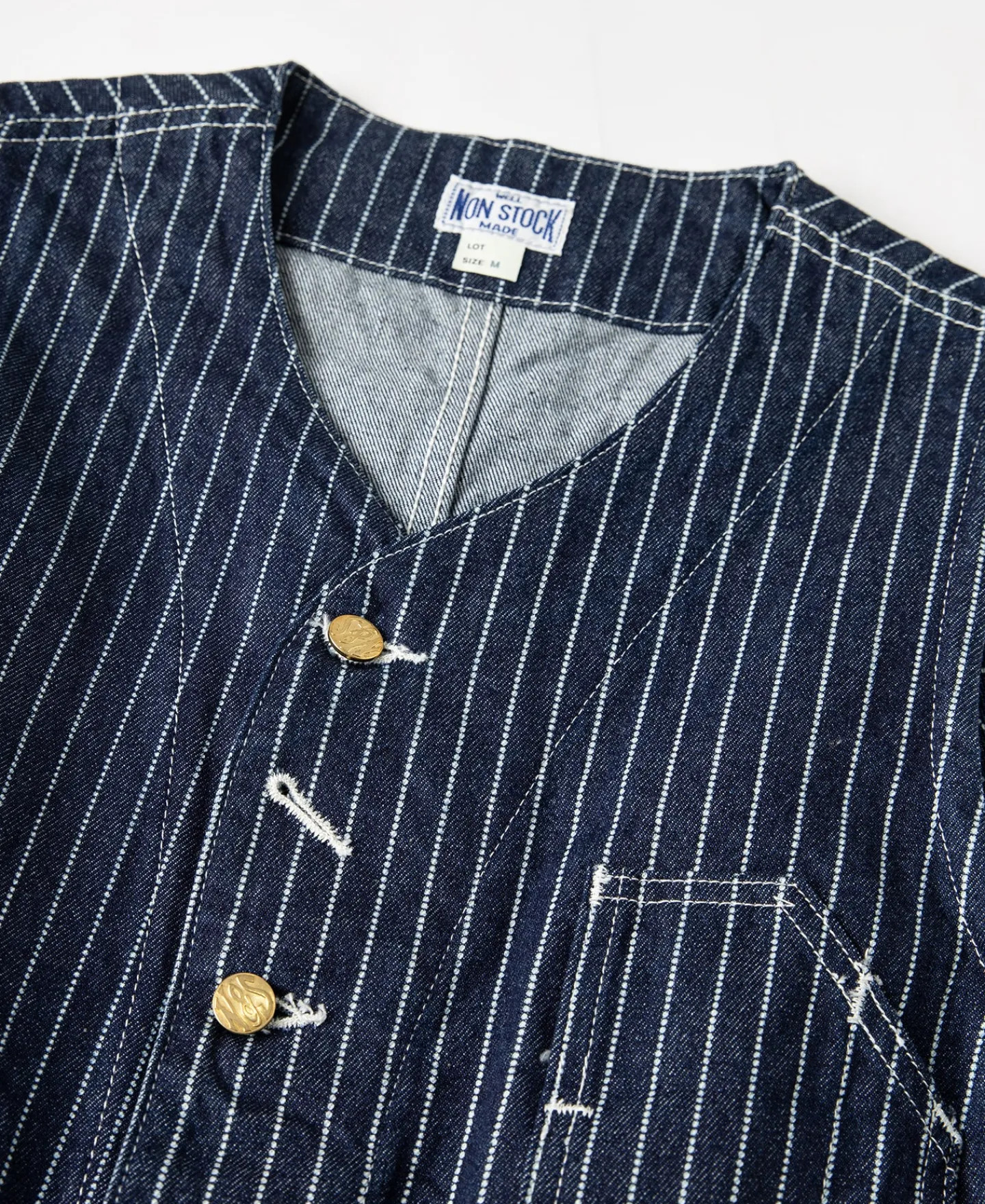 Fashion 1930s Wabash Railway Work Vest Waistcoats | Denim