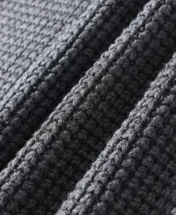 Fashion Shawl Collar Raglan Sleeve Wool Cardigan - Dark Gray Knitwear&sweaters