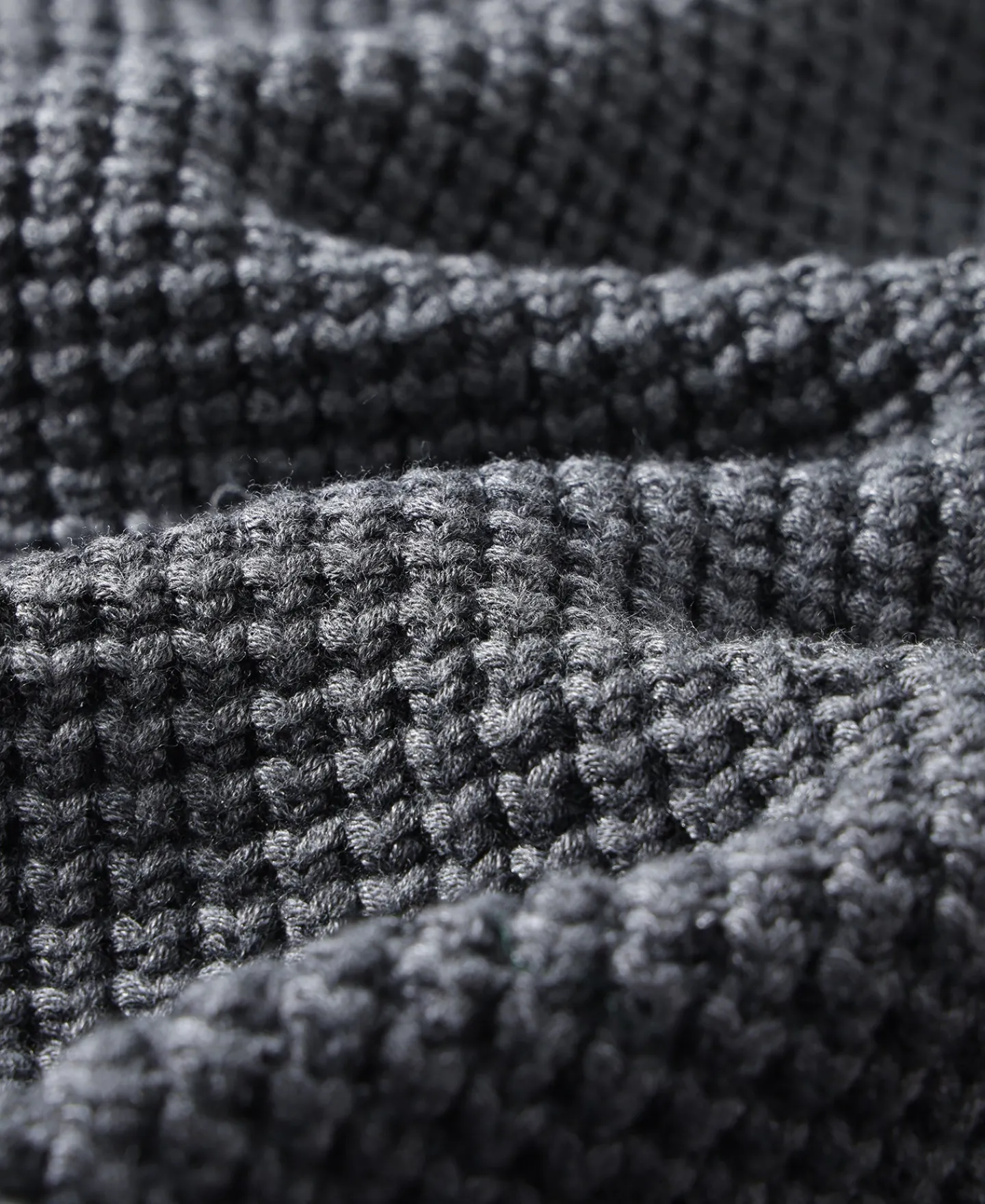 Fashion Shawl Collar Raglan Sleeve Wool Cardigan - Dark Gray Knitwear&sweaters