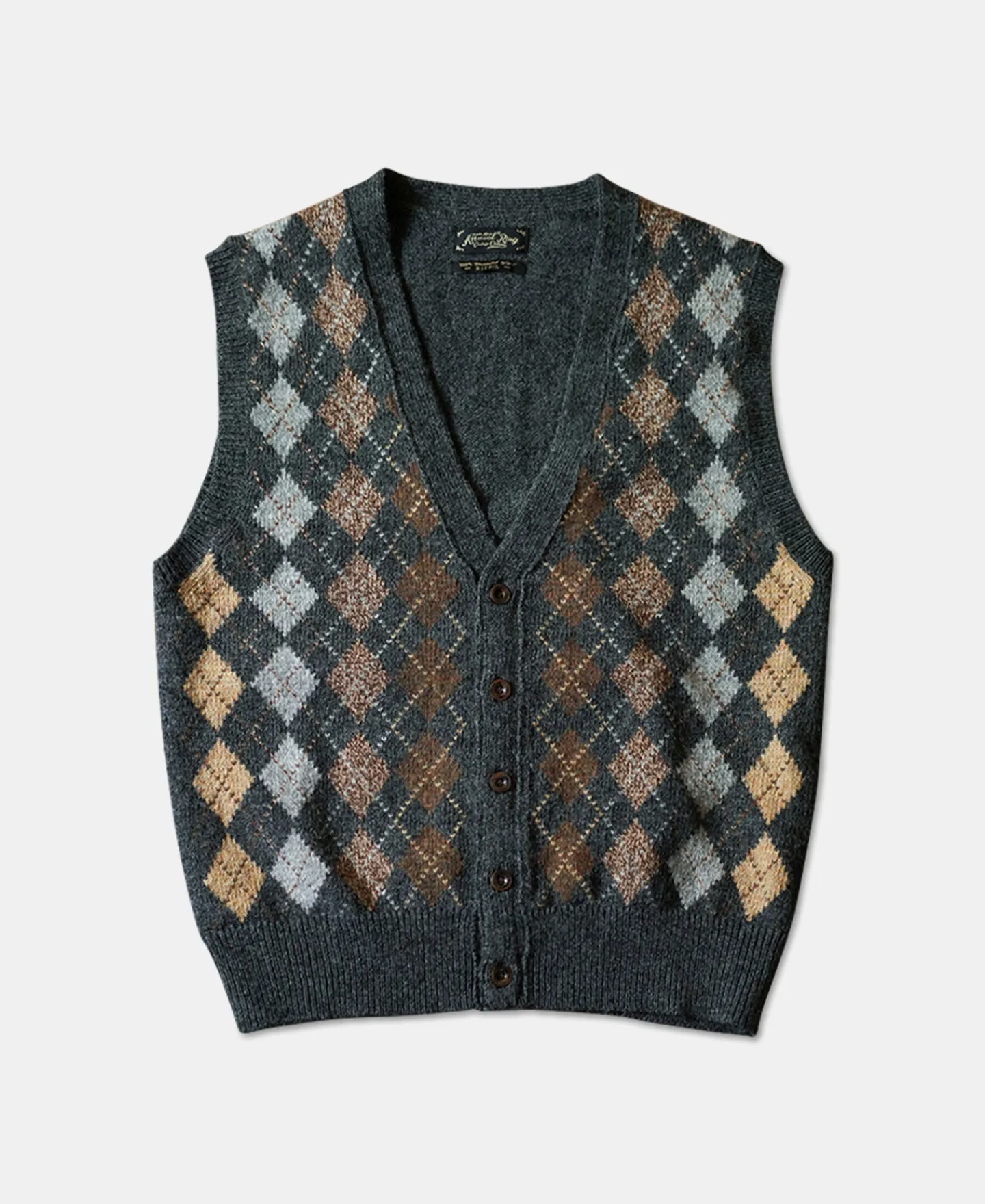 Best Shetland Wool Argyle Sweater Vest Waistcoats | Knitwear&sweaters