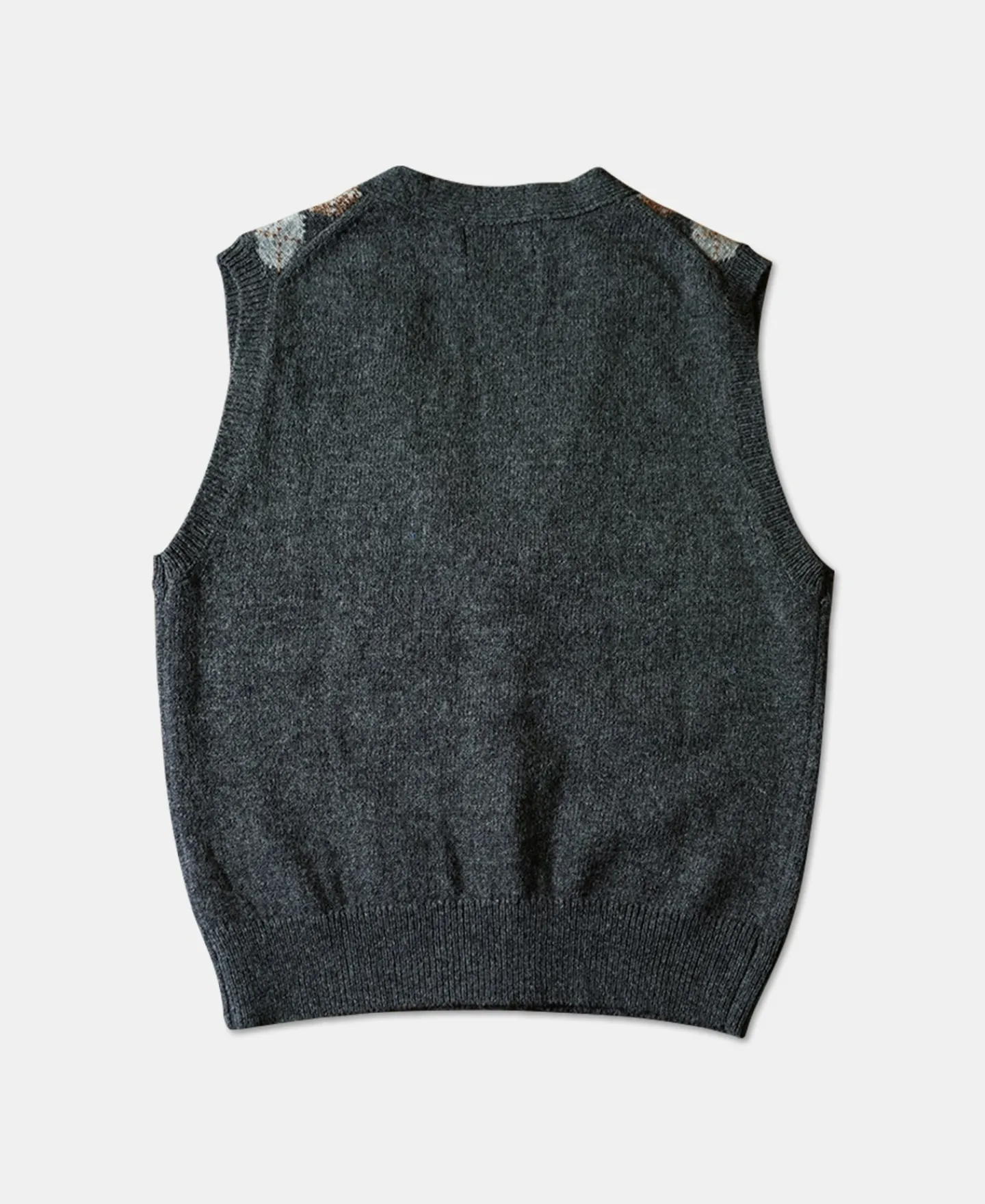 Best Shetland Wool Argyle Sweater Vest Waistcoats | Knitwear&sweaters