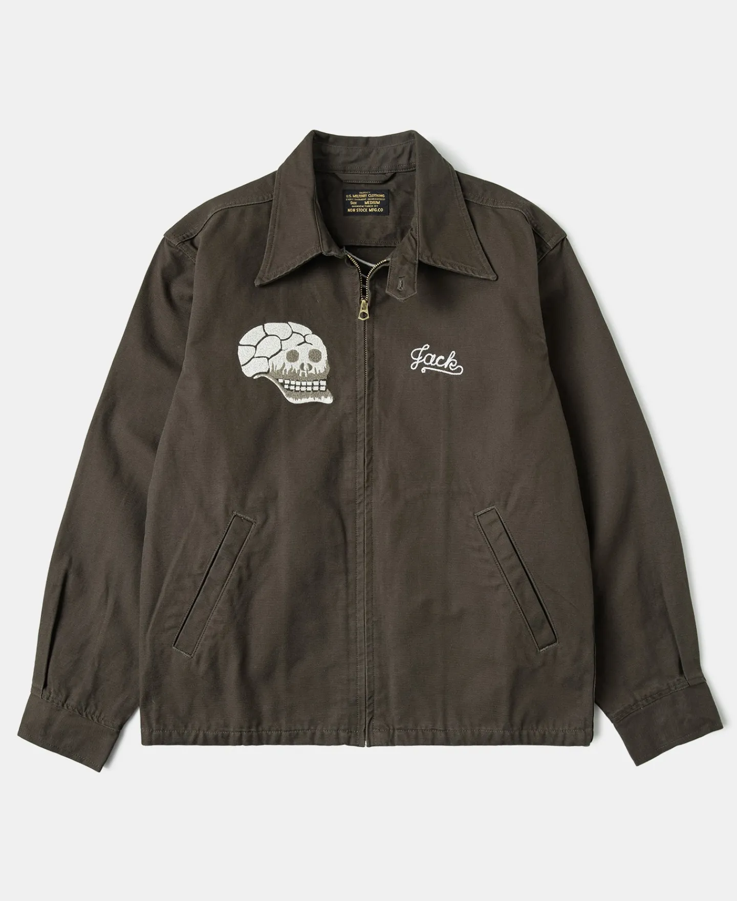 Outlet Skull Embroidery Vietnam Souvenir Jacket Jackets&coats