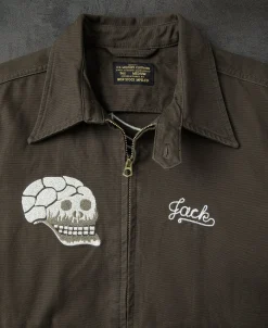 Outlet Skull Embroidery Vietnam Souvenir Jacket Jackets&coats