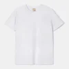 Discount Slim Fit Crew Neck T-Shirt - White Short Sleeve T-Shirts | T-shirts