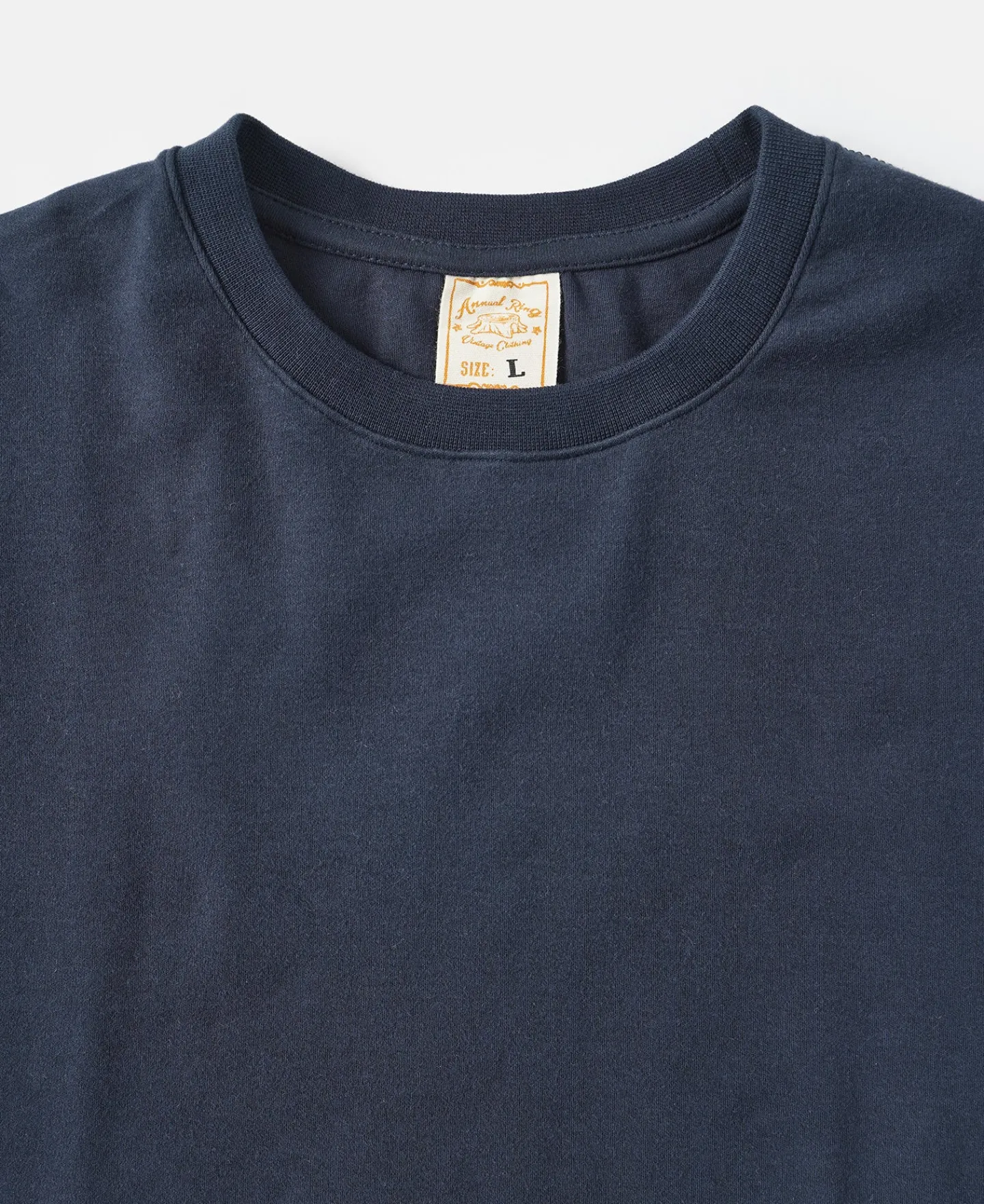 Clearance Slim Fit Crew Neck T-Shirt - Navy Short Sleeve T-Shirts | T-shirts