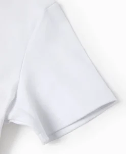 Discount Slim Fit Crew Neck T-Shirt - White Short Sleeve T-Shirts | T-shirts