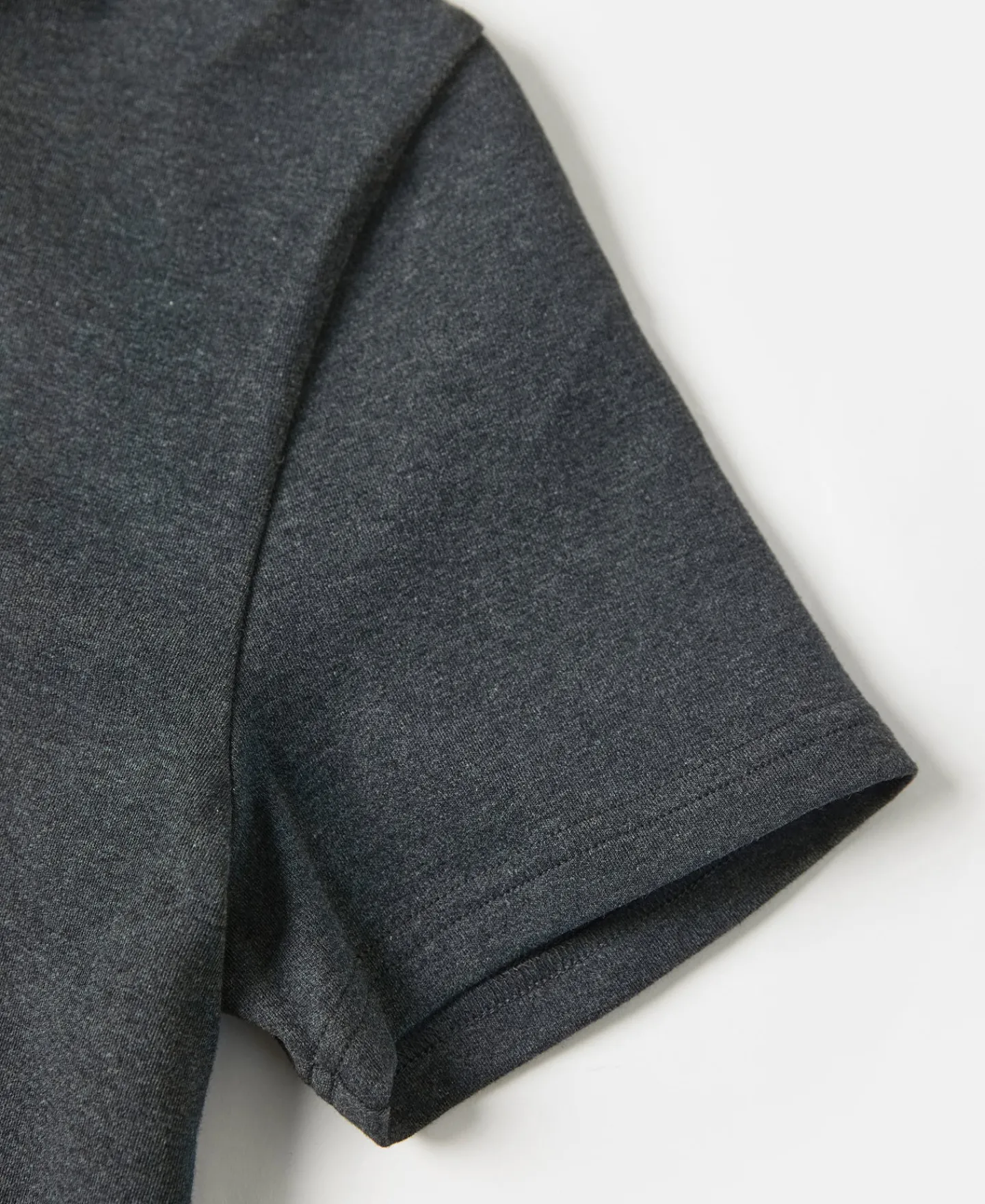 Best Slim Fit Crew Neck T-Shirt - Dark Gray Short Sleeve T-Shirts | T-shirts